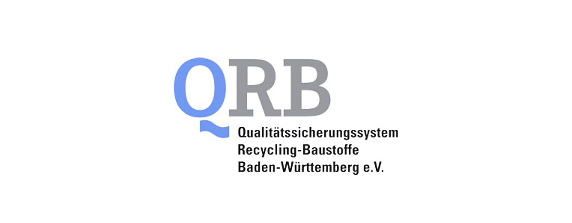 Logo des Qualitätssicherngssystem Recycling-Baustoffe Baden-Württemberg e. V.