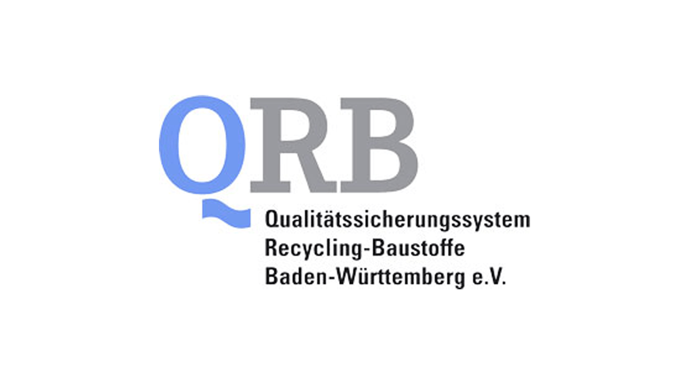 Logo des Qualitätssicherngssystem Recycling-Baustoffe Baden-Württemberg e. V.